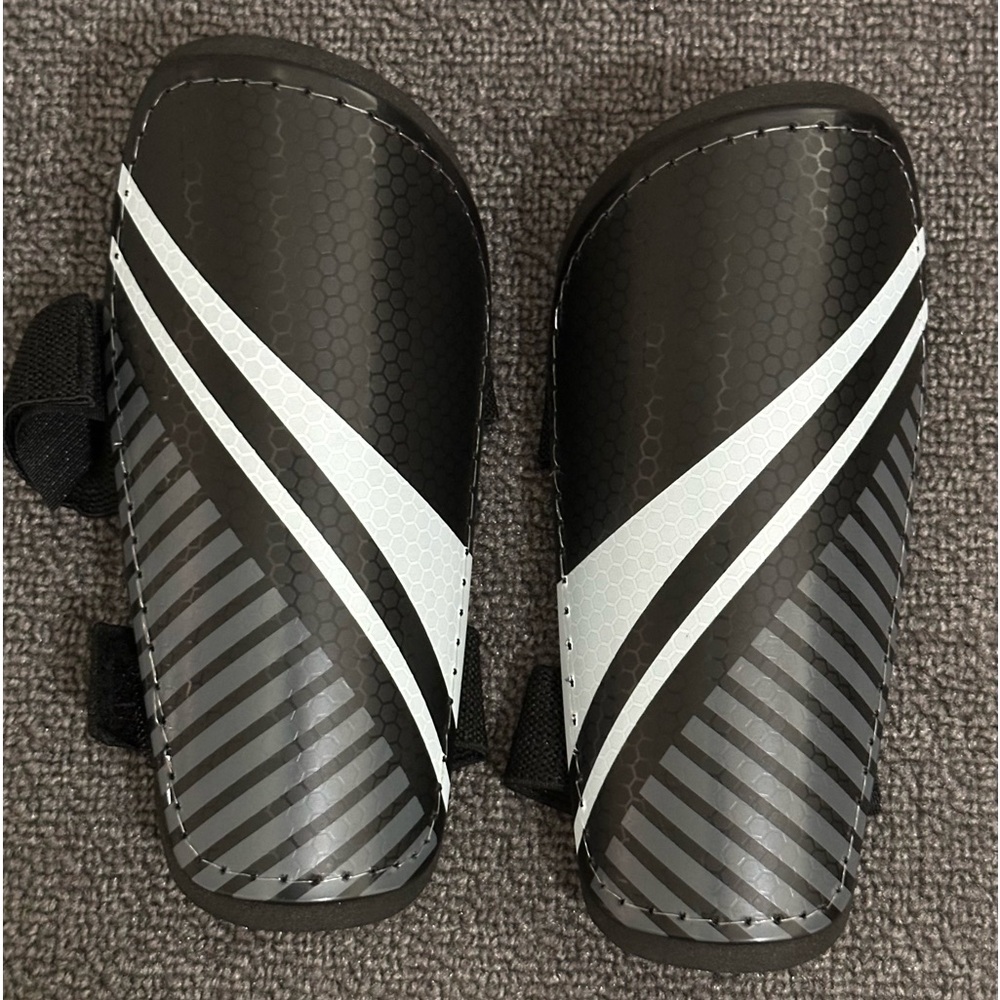 I-9 Sports Shin Guards Kids Size Small Black and White